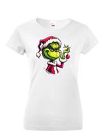 Dámské triko Grinch - skvělé vánoční triko