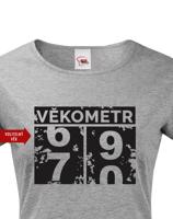 Dámské triko k 70. narozeninám - skvělý dárek na 70. narozeniny