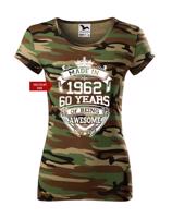 Dámské triko k narozeninám s volitelným rokem