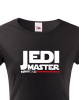 Dámské triko s nápisem Jedi Master  - dárek pro milovníka Star Wars