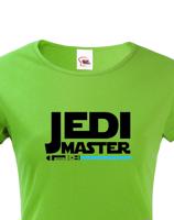 Dámské triko s nápisem Jedi Master  - dárek pro milovníka Star Wars