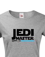 Dámské triko s nápisem Jedi Master  - dárek pro milovníka Star Wars