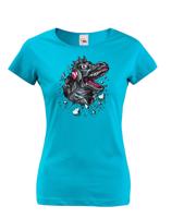 Dámské triko s potiskem dinosaura - skvělý dárek na narozeniny