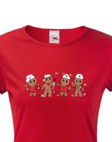 Dámské vánoční tričko pro sestřičky