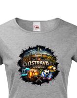 Dámské vlastenecké tričko Ostrava - Moje Město