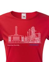 Dámské vlastenecké tričko Ostrava