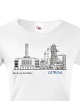 Dámské vlastenecké tričko Ostrava