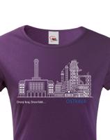 Dámské vlastenecké tričko Ostrava