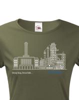 Dámské vlastenecké tričko Ostrava