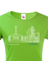 Dámské vlastenecké tričko Ostrava