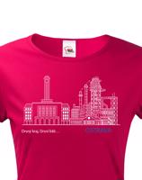 Dámské vlastenecké tričko Ostrava