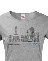 Dámské vlastenecké tričko Ostrava