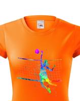 Dámské volejbalové tričko - dárek pro volejbalistu