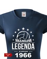 Dámské volejbalové tričko Volejbalová legenda