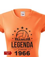 Dámské volejbalové tričko Volejbalová legenda