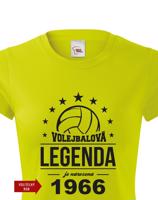 Dámské volejbalové tričko Volejbalová legenda