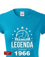 Dámské volejbalové tričko Volejbalová legenda