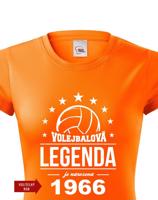 Dámské volejbalové tričko Volejbalová legenda