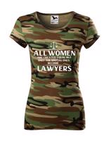 Dámské vtipné tričko pro právničku - skvělý tip na dárek
