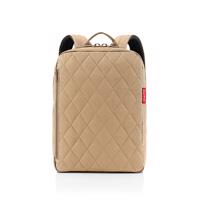 Dámský batoh Reisenthel Classic M - 13L - béžový prošívaný