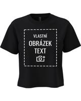 Dámský crop top s vlastním potiskem - originální barevná provedení