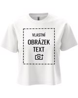 Dámský crop top s vlastním potiskem - originální barevná provedení