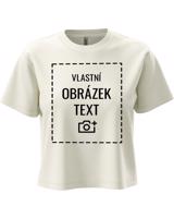 Dámský crop top s vlastním potiskem - originální barevná provedení