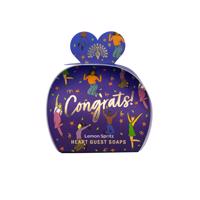 Dárková sada tuhých mýdel Gratulace! - Citrónový Spritz - English Soap Company