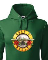 Dásmká mikina Guns N’ Roses - mikina pro fanoušky hudební skupiny Guns N’ Roses
