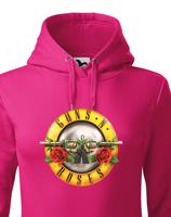 Dásmká mikina Guns N’ Roses - mikina pro fanoušky hudební skupiny Guns N’ Roses