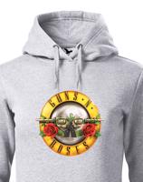 Dásmká mikina Guns N’ Roses - mikina pro fanoušky hudební skupiny Guns N’ Roses