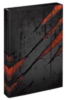 Desky na školní sešity A4 BAAGL - Jumbo Láva