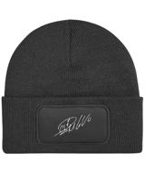 Dětská čepice s obdélníkovou nášivkou a podpisem Ronalda - pro fanoušky fotbalu