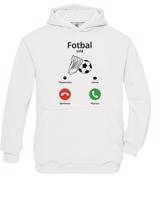 Dětská fotbalová mikina s potiskem Fotbal volá - skvělá mikina pro fotbalisty