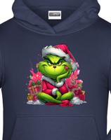 Dětská mikina Grinch s dárky - skvělá vánoční mikina