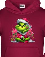 Dětská mikina Grinch s dárky - skvělá vánoční mikina
