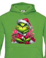 Dětská mikina Grinch s dárky - skvělá vánoční mikina