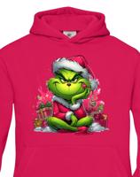 Dětská mikina Grinch s dárky - skvělá vánoční mikina