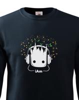 Dětská mikina Groot z filmu Strážci galaxie - Já jsem Groot na mikině