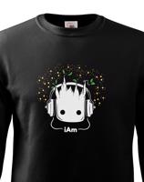 Dětská mikina Groot z filmu Strážci galaxie - Já jsem Groot na mikině