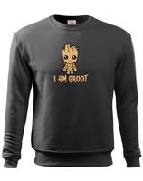 Dětská mikina Groot z filmu Strážci galaxie - Já jsem Groot na mikině