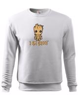 Dětská mikina Groot z filmu Strážci galaxie - Já jsem Groot na mikině