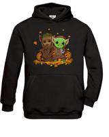Dětská mikina Mistr Yoda a Groot - ideální pro každého fanouška