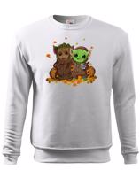 Dětská mikina Mistr Yoda a Groot - ideální pro každého fanouška
