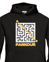 Dětská mikina - Parkour bludiště - ideální dárek