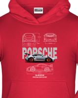 Dětská mikina Porsche 911 GT3 RS - kvalitní tisk a rychlé dodání