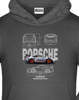 Dětská mikina Porsche 911 GT3 RS - kvalitní tisk a rychlé dodání