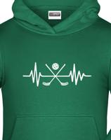 Dětská mikina pro florbalisty s potiskem tepu - skvělý dárek