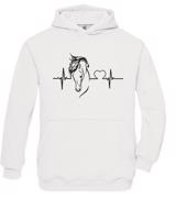 Dětská mikina pro milovníky koní - Tep a kůň 2