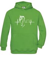 Dětská mikina pro milovníky koní - Tep a kůň 2